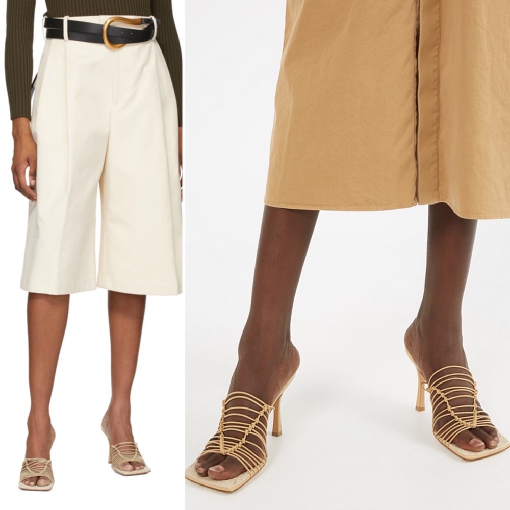 Bottega Veneta Cindy Knotted Strap Mules 41